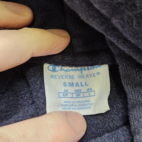 VTG Illinois Fighting Illini University Champion Reverse Weave Pullover Hoodie S - Picture 6 of 6